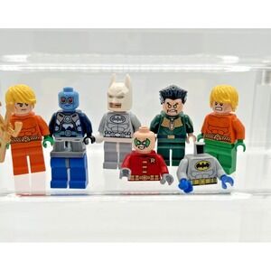 LEGO DC Batman Minifigure Lot Ra's al Ghul Mr Freeze Aquaman Robin